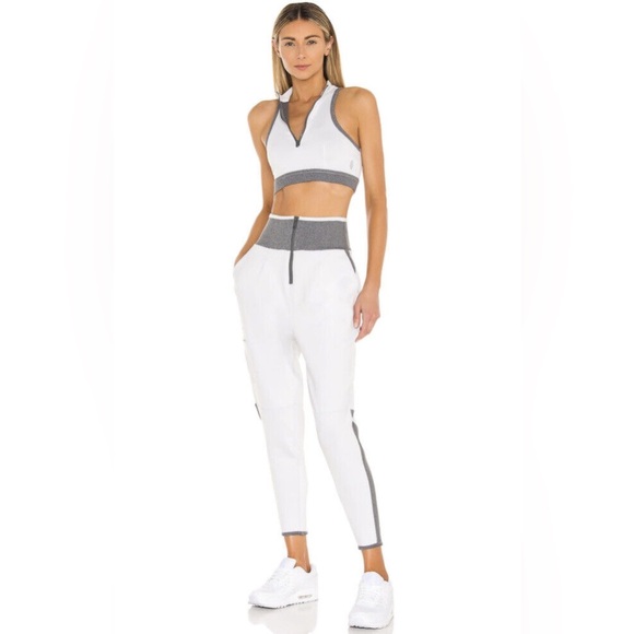X FP Movement Round The Block Jogger in Optic White - Picture 1 of 7